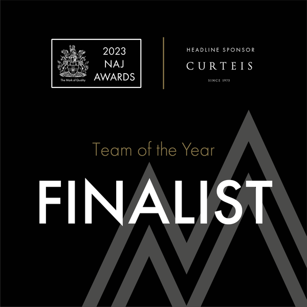 Lily Arkwright Jewellery consultancy team has been shortlisted for the prestigious National Association of Jewellers team of the year award!