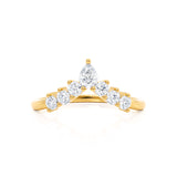 POSE - Tiara Marquise Wedding Ring 18k Yellow Gold Engagement Ring Lily Arkwright