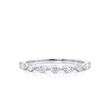 ALLURE LOVE-  Platinum Scatter Eternity Ring Engagement Ring Lily Arkwright