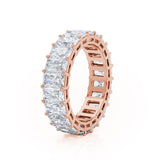 Icon - 18k Rose Gold Radiant Statement Eternity Eternity Lily Arkwright